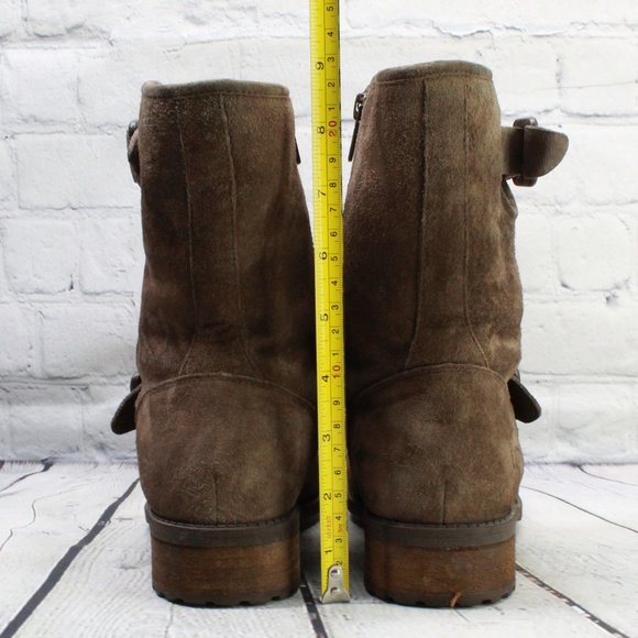 UGG Insulated Zip Winter Ankle Boots Size 6.5 - Picture 7 of 9